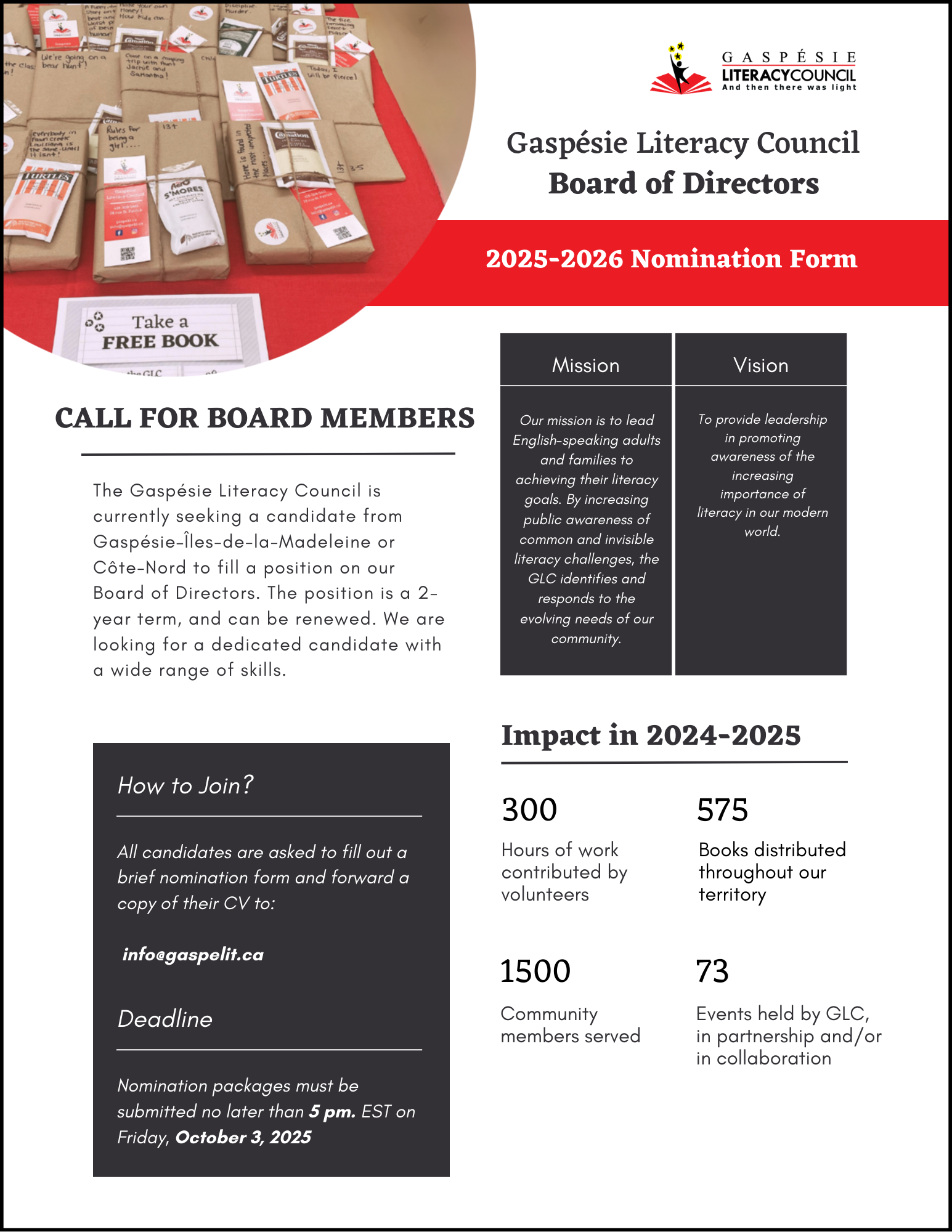 Board Recruitment 2025-2026